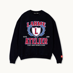 VARSITY LARME ATELIER OVERSIZED CREW NECK