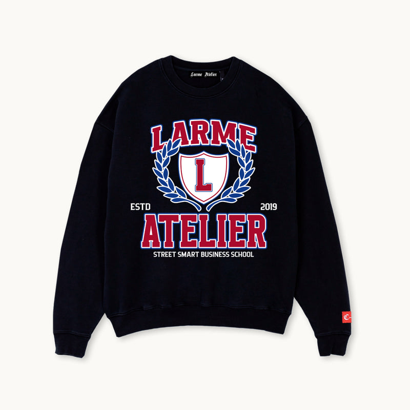 VARSITY LARME ATELIER OVERSIZED CREW NECK