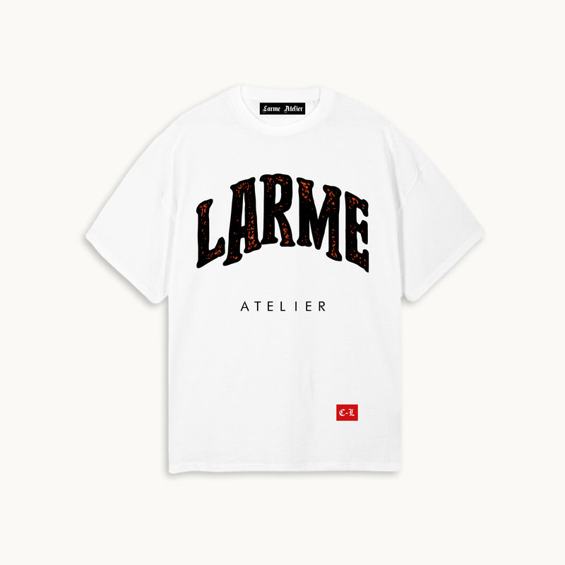 OVERSIZED WHITE LARME ATELIER TSHIRT
