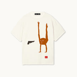 OVERSIZED LARME ATELIER CREAM TSHIRT