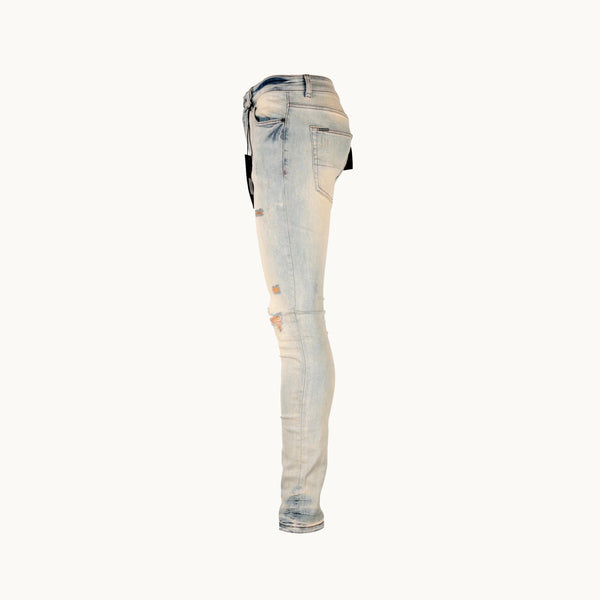 JEAN SKINNY DUSTY GLACÉ LARME ATELIER 