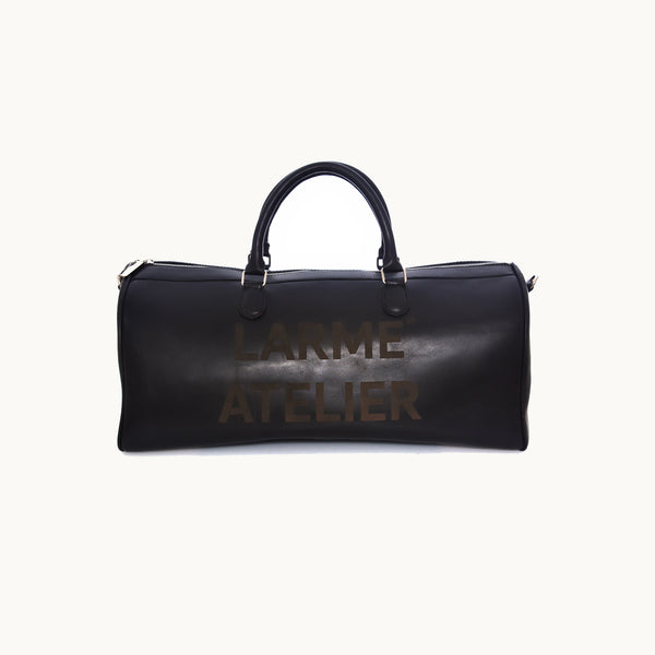 BLACK LARME ATELIER CABIN DUFFLE BAG