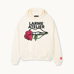 CREAM LARME ATELIER OVERSIZED HOODIE