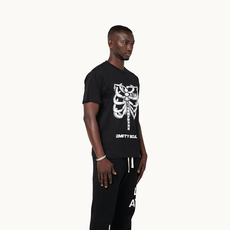 EMPTY SOUL LARME ATELIER BLACK T-SHIRT