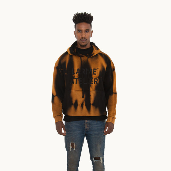 Washed Oversized Hoodie with Vintage Streetwear Fit in a Heavyweight Luxury Fleece