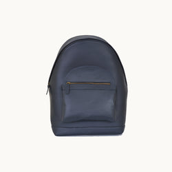 LARME ATELIER NAVY BLUE LEATHER BACK PACK