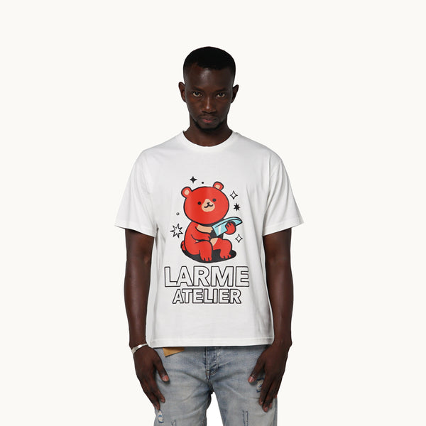 teddy bear cream t-shirt