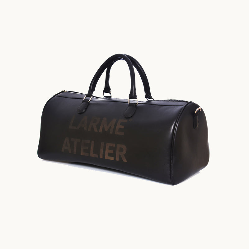 BLACK LARME ATELIER CABIN DUFFLE BAG
