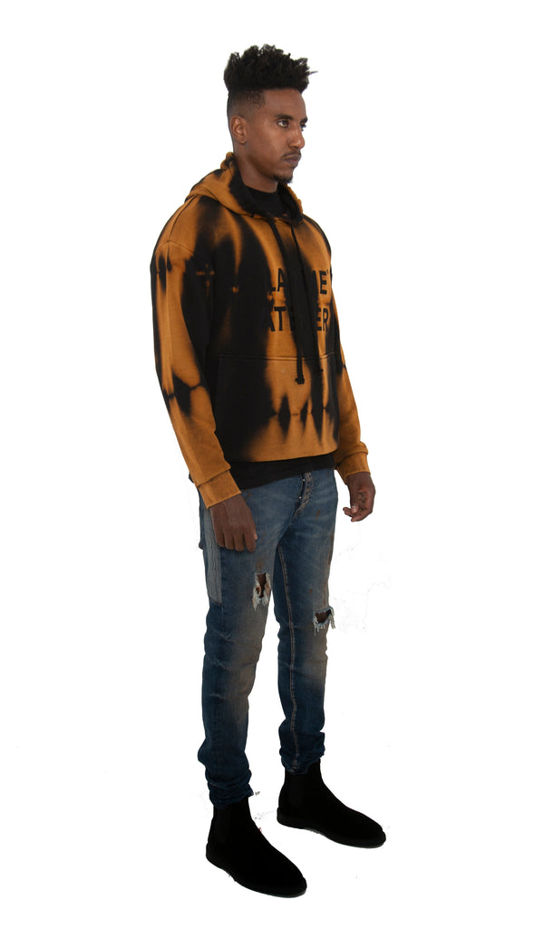 Washed Oversized Hoodie with Vintage Streetwear Fit in a Heavyweight Luxury Fleece