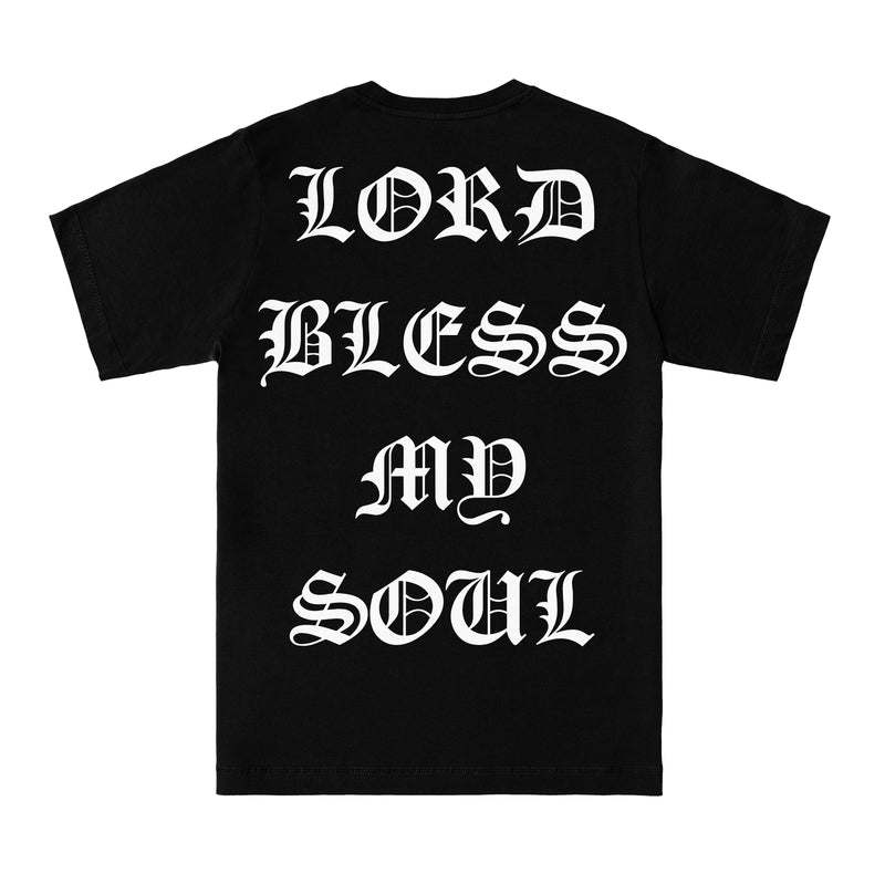 Saviour black tee shirt