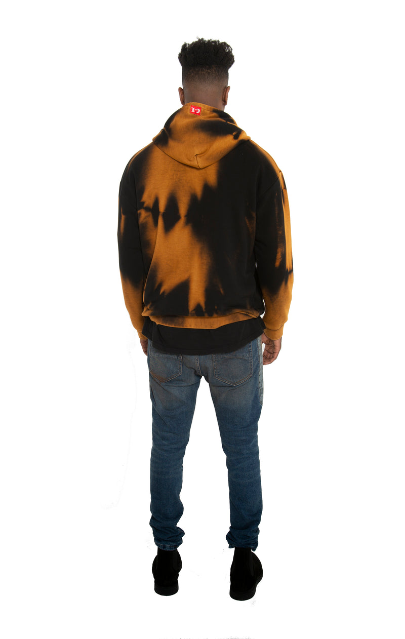 Washed Oversized Hoodie with Vintage Streetwear Fit in a Heavyweight Luxury Fleece